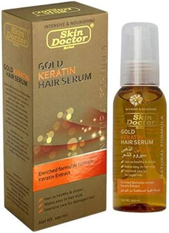 Skin Doctor Gold Keratin Hair Serum 100ml